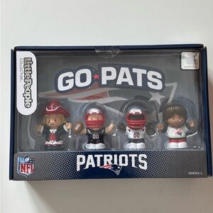 Little People NFL Patriots Toy Set - Red, Black, White